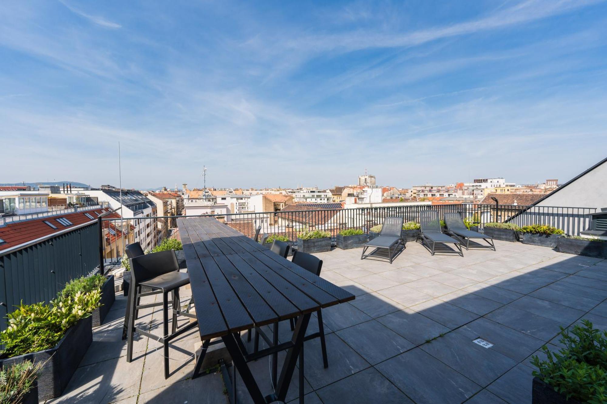 New Blue Danube Apartment With Balcony And Parking Budapest Extérieur photo
